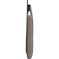 vidaXL Hangend hoofdbord Grijs Antiek PU