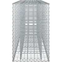 vidaXL - Gabion - verhoogd - bed - 2 - st - 250 - x - 50 - x - 80 - cm - Gegalvaniseerd - staal