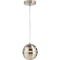 LIGHT IMPRESSIONS Ankaa 200 342137 Hanglamp LED, Halogeen E27 40 W RVS