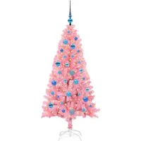 vidaXL Kerstboom Roze 150 cm PVC