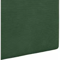 vidaXL Hangend hoofdbord Jungle Groen Corduroy stof