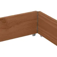 vidaXL Plantenbak 150x100 cm massief grenenhout bruin