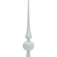 vidaXL Kunstmatige Hinged Kerstboom Wit 300 cm PVC en Staal