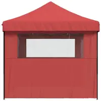 vidaXL Partytent Bordeauxrood 292 x 440 x 315 cm Oxford Stof
