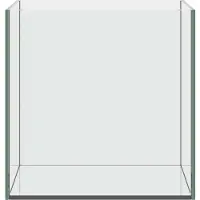 vidaXL Aquarium met opslag Doorzichtig 30 x 30 x 30 cm Glas