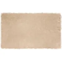 vidaXL Tapijt van imitatie schapenvacht TAFALLA Beige 100 x 200 cm