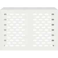 vidaXL Air Conditioner Hoes Wit 100 x 50 x 70 cm Staal