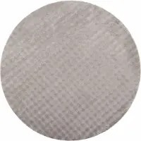 vidaXL Vloerkleden Rond SIROLO Zand Ø 120 CM Polyester