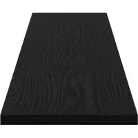 vidaXL Boekenplank Bord 3-laags 4 st 100 x 20 x 1,5 cm Bewerkt hout