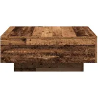 vidaXL Salontafel, gerecycled hout, 80 x 80 x 31 cm