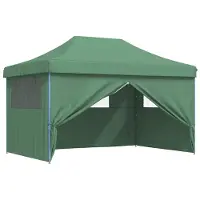 vidaXL Partytent Groen 292 x 440 x 315 cm Oxford Stof
