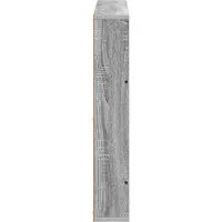 vidaXL Tijdschriftenrek Grijs Sonoma 80 x 12 x 70 cm Bewerkt hout