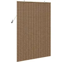 vidaXL Bamboe rolmat, bruin, 120 x 160 cm
