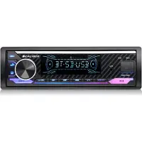 Caliber Autoradio - Autoradio met Bluetooth - 4 x 100W - 1 din - Multicolour Display - Handsfree bellen - FM Radio - USB Oplaadpoort
