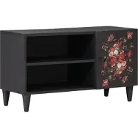 vidaXL Opbergkasten Multikleur 80 x 31,5 x 46 cm Massief Mango Hout