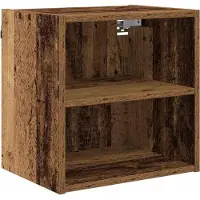 vidaXL Hangkast Oudhout 40 x 29,5 x 40 cm Bewerkt hout