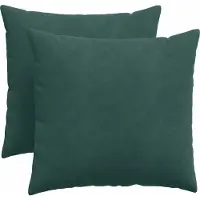 vidaXL Zitkussens 2 pcs Donkergroen 50 x 50 cm Corduroy stof