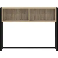 vidaXL Bijzettafel Sonoma Eiken 100 x 36 x 75 cm Bewerkt hout