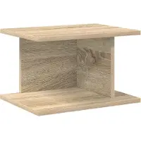 vidaXL Nachtkastje 2 st Sonoma Eik 40 x 30 x 25 cm Bewerkt hout