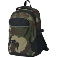 vidaXL Rugzak, 40 liter, zwart en camouflage