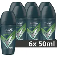 Rexona Men Advanced Protection Quantum Dry anti-transpirant roller - 6 x 50 ml Deodorant