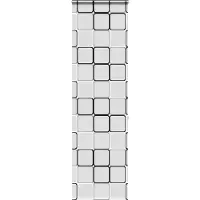 vidaXL Doucherolgordijn met cassette 60x240 cm stofbreedte 56 cm