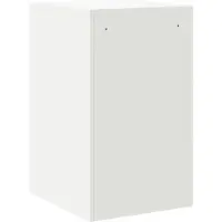 vidaXL Bestandkast met lade Wit 44 x 50 x 74,5 cm Koudgewalst Staal