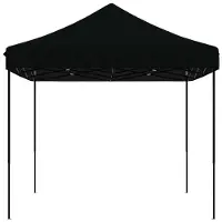 vidaXL Partytent, 292 x 440 x 315 cm, zwart, Oxford-stof