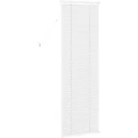 vidaXL Venetiaanse jaloezie Wit 150 x 60 cm 25 mm PVC