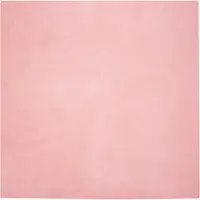 vidaXL Antislip vloerkleed van imitatie konijnenbont OLITE Roze