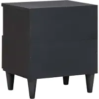 vidaXL Nachtkastje 2 st Bruin 40 x 33 x 46 cm Massief Mango Hout