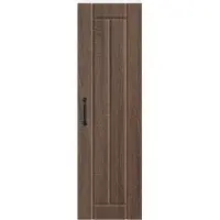 vidaXL Wandkast LUCCA, donkere eikenhoutlook, 30 x 31 x 100 cm, houtvezel