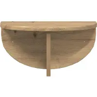 vidaXL Wandplank 2 st Artisan Eiken 38 x 19 x 19 cm