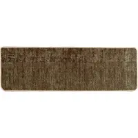 vidaXL Tapijt Runner MARSA Bosgroen 100 x 350 cm Polyester en PVC