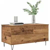vidaXL Salontafel Oud hout 90 x 44,5 x 45 cm Bewerkt hout