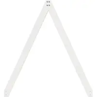 vidaXL Kinderbedhuisje 199x95,5x88 cm massief grenenhout wit