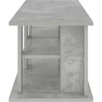 vidaXL TV-stand 96 x 35 x 33,5 cm Beton Grijs
