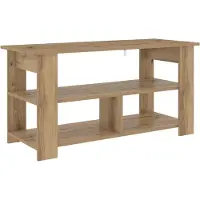 vidaXL TV-stand 100 x 40 x 50 cm Artisan Eiken