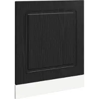 vidaXL Vaatwasserpaneel Kalmar Zwart Eiken 60 x 1,5 x 57 cm