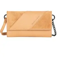 Spikes & Sparrow Spikes en Sparrow Mini Crossbody / Wallet Portemonnee RFID Flower Camel