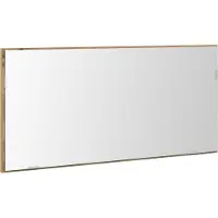 vidaXL Spiegel artisanaal eikenkleurig 80 x 37 cm