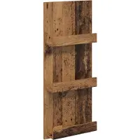 vidaXL Tijdschriftenrek Oudhout 43 x 11 x 102 cm Bewerkt hout