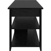 vidaXL TV-stand Zwart Eiken 100 x 40 x 50 cm