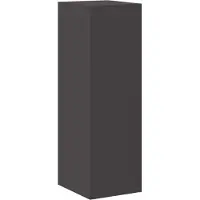 vidaXL Bestandkast met lade Zwart 44 x 50 x 139 cm Koudgewalst Staal