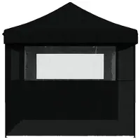 vidaXL Partytent Zwart 292 x 440 x 315 cm Oxford Stof