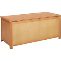 vidaXL Opbergbox 110 x 45 x 45 cm Massief Eikenhout