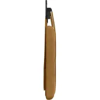 vidaXL Hangend hoofdbord Bruin Fluweel