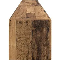 vidaXL TV Wandkast 2 st Oud Hout Bewerkt hout