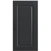 vidaXL Vaatwasserfront Kalmar, zwart, 40 x 31 x 80 cm