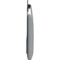 vidaXL Hangend hoofdbord Lichtgrijs Stof